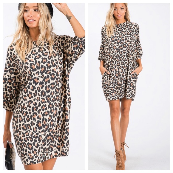 Dresses & Skirts - LAST 1! Animal Print Dress🍂